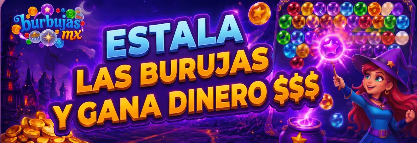 Estalla las burbujas y gana dinero